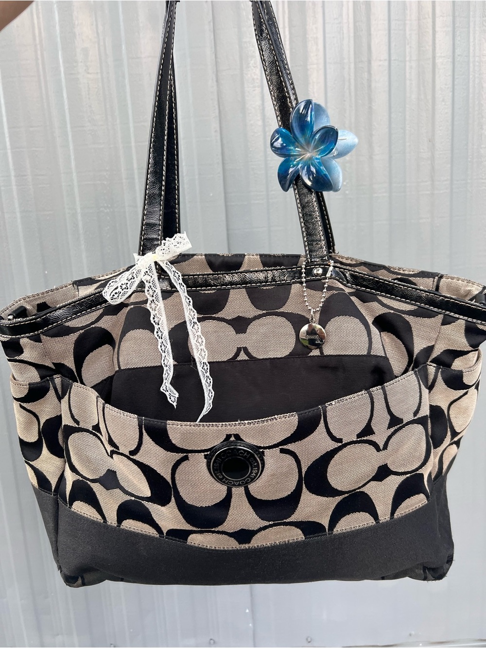 Coach Signature C Large Tote/Diaper Bag